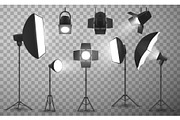 Photo studio light equipment