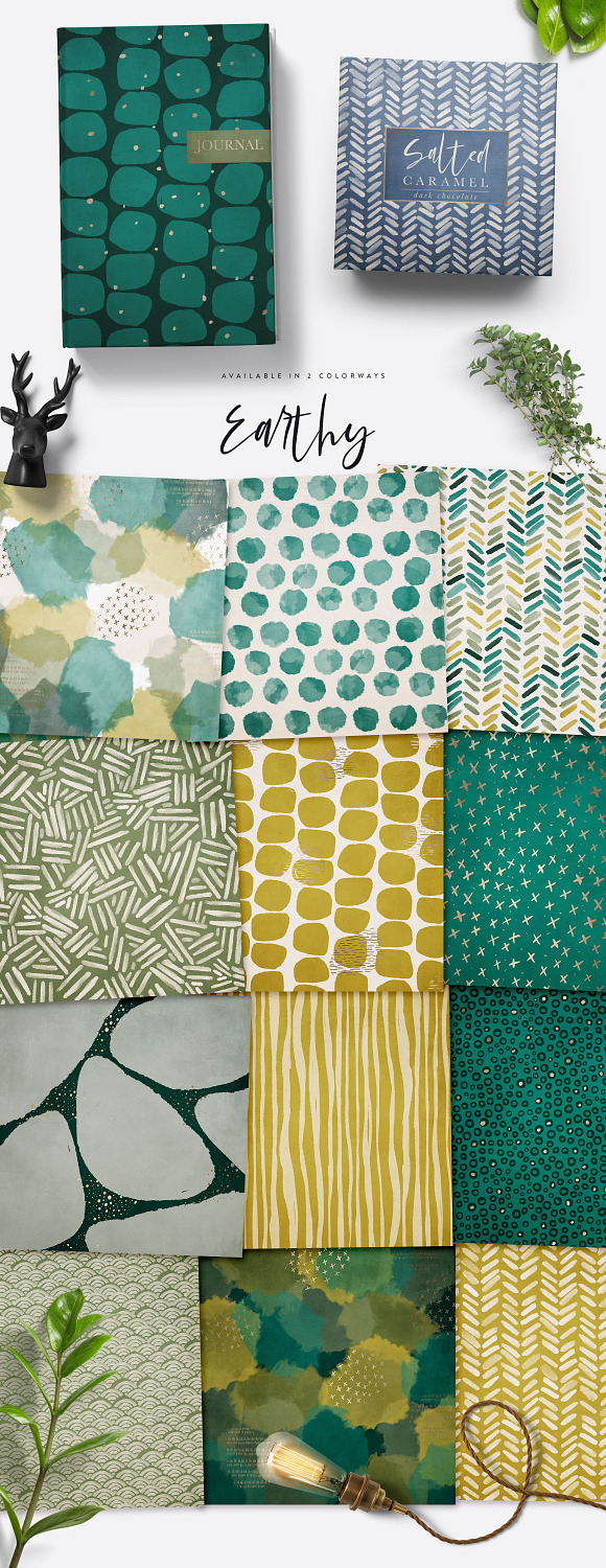 Roots Digital Papers in Patterns - product preview 1