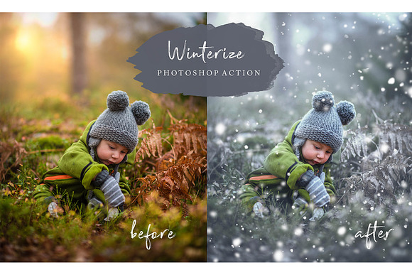 Winterize Action AND Snow Overlay in Add-Ons - product preview 1