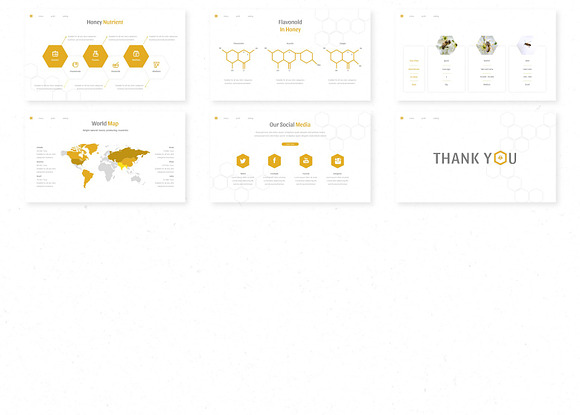 Honey - Google Slides Template in Google Slides Templates - product preview 3