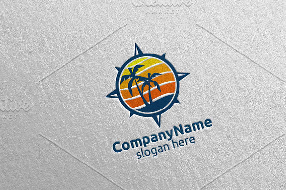 Travel and Tour Logo Design 1 in Logo Templates - product preview 1