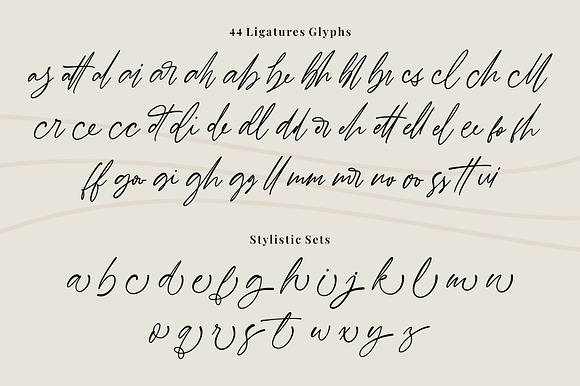 Barnett | New Signature Font in Script Fonts - product preview 7