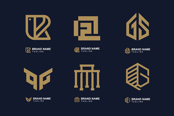 Simple Monogram Logos