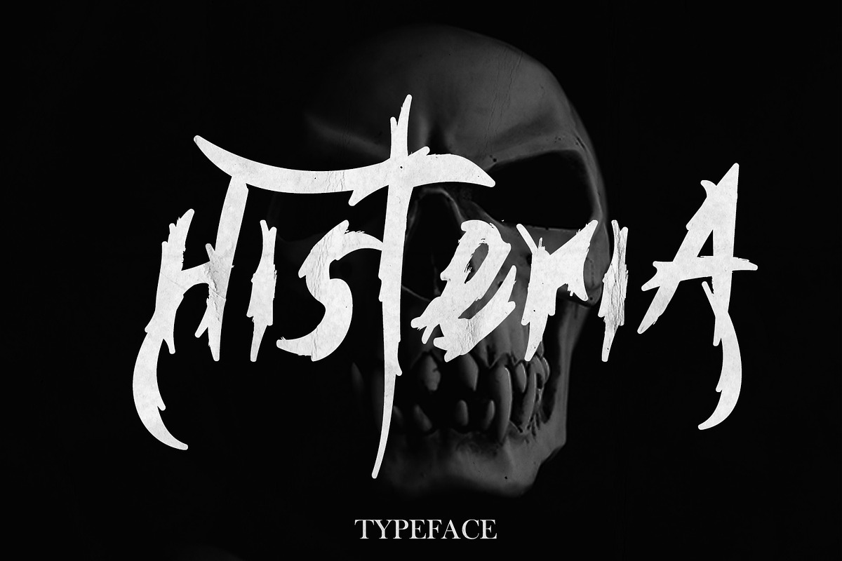 Hysteria Typeface in Display Fonts - product preview 8
