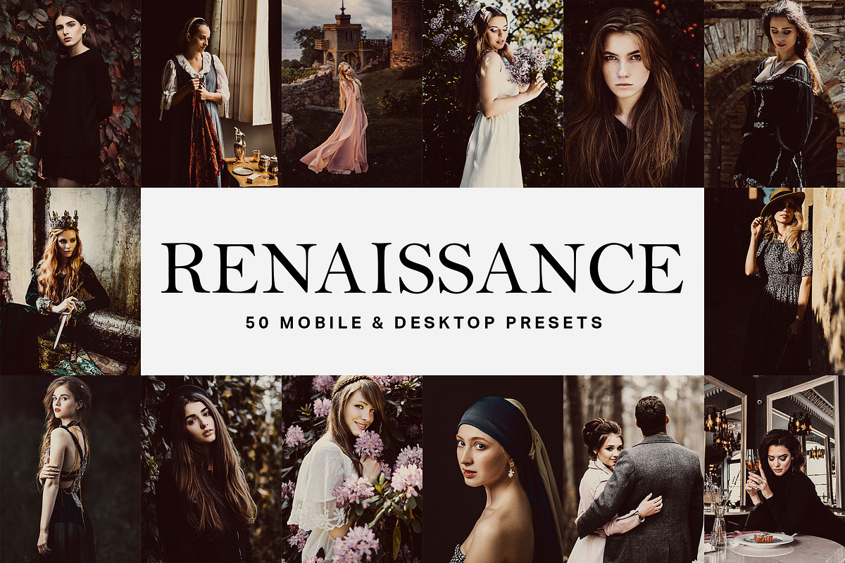 50 Renaissance Lightroom Presets in Add-Ons - product preview 8
