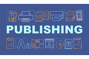 Publishing word concepts banner