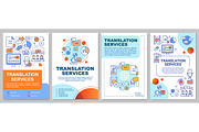 Translation services brochure
