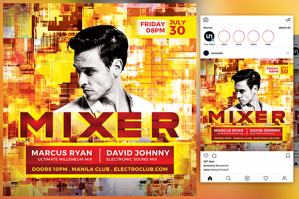 Mixer Flyer