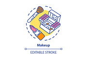 Makeup concept icon