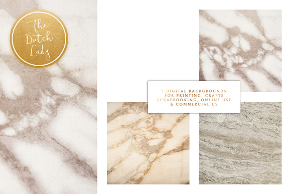 Gray Marble Texture Backgrounds in Textures - product preview 2