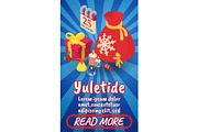 Yuletide concept banner