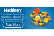 Machinery concept banner
