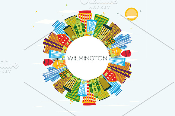 55 USA Cities. New York. Washington. in Illustrations - product preview 10