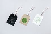 Organic food - logos and badges