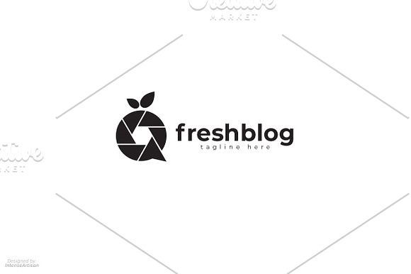 Fresh Chat Multimedia Logo in Logo Templates - product preview 2