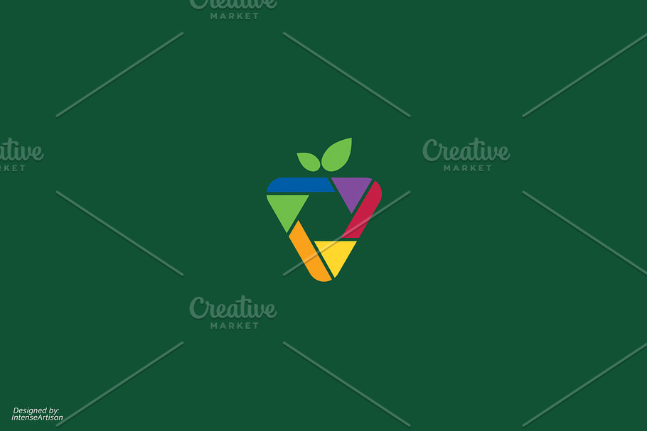 Fruit Camera Production Logo in Logo Templates - product preview 8