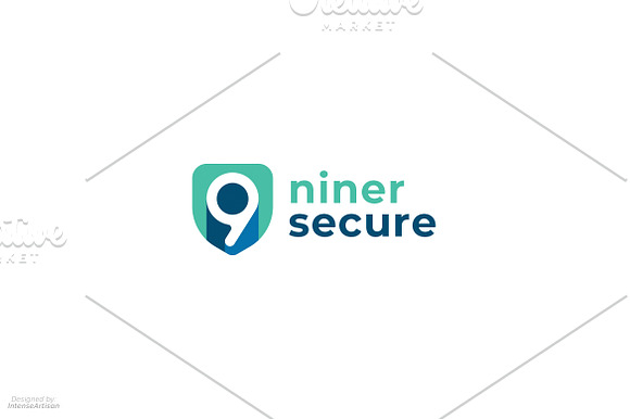 Niner - Nine Number Logo in Logo Templates - product preview 1
