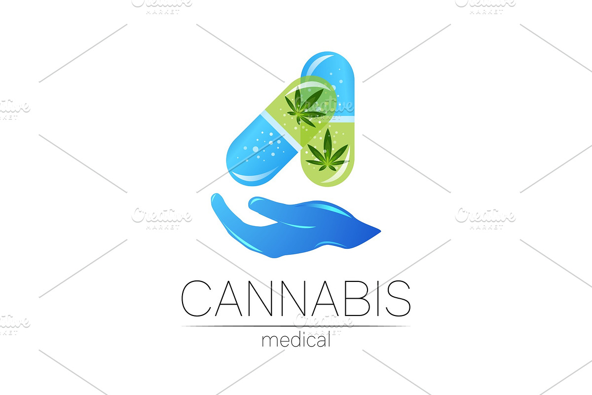 Cannabis in the tablet pill capsule in Objects - product preview 8