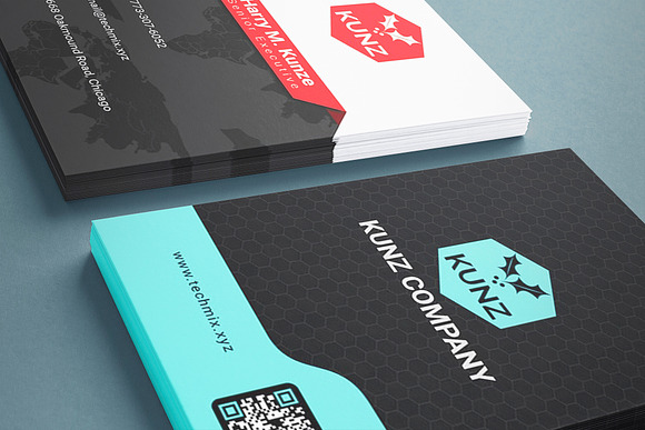 Business Cards Mockup close-up view in Branding Mockups - product preview 1