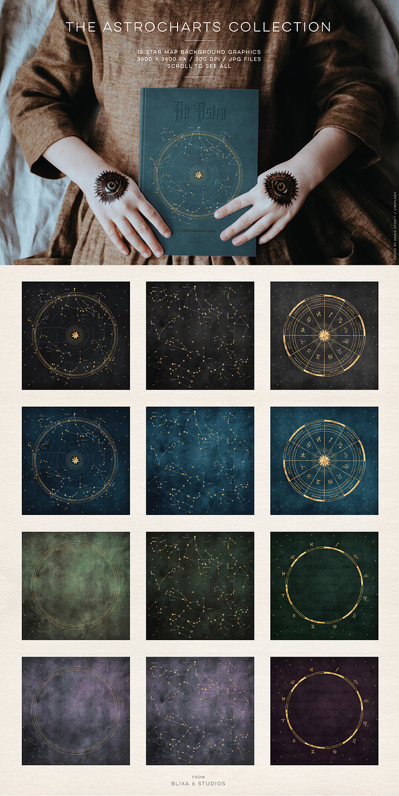 The Star Atlas: Golden Astrology Set in Objects - product preview 7