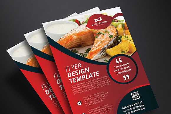 Restaurant Flyer in Flyer Templates - product preview 2