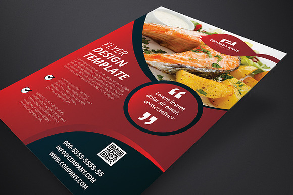 Restaurant Flyer in Flyer Templates - product preview 3