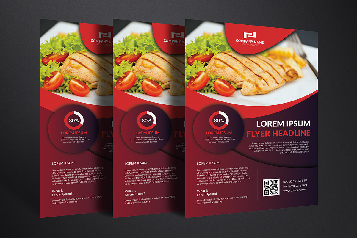 Restaurant Flyer in Flyer Templates - product preview 8