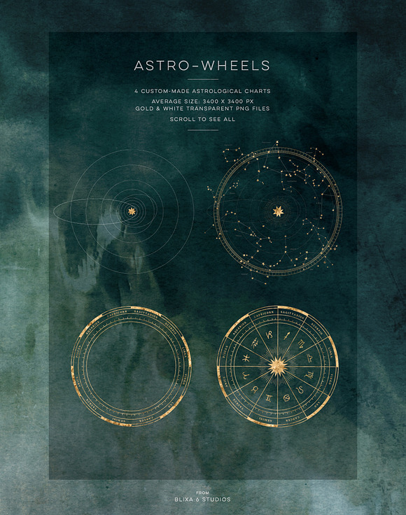 The Star Atlas: Golden Astrology Set in Objects - product preview 15