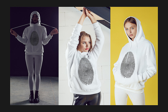 76 Hoodie Mock-Up Set in Mockup Templates - product preview 13