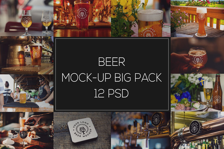 Beer Mockup Bigpack #10