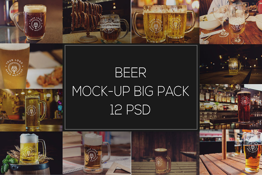 Beer Mockup Bigpack #9