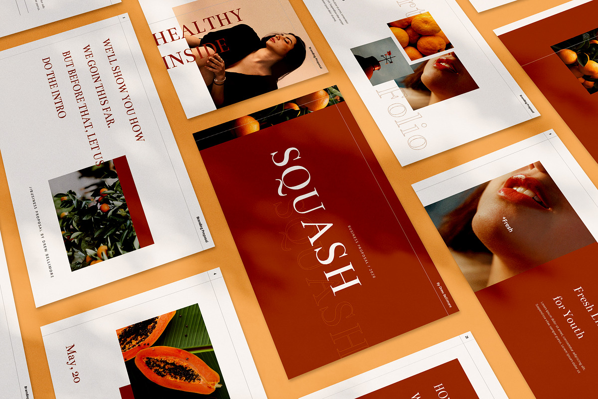 Squash Powerpoint in PowerPoint Templates - product preview 8