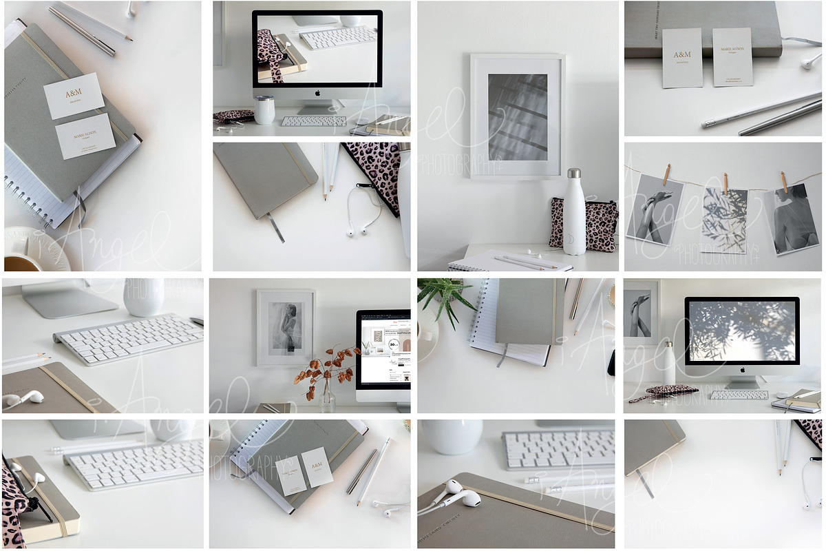 Cards, iMac and Frame Mockup bundle in Mockup Templates - product preview 8