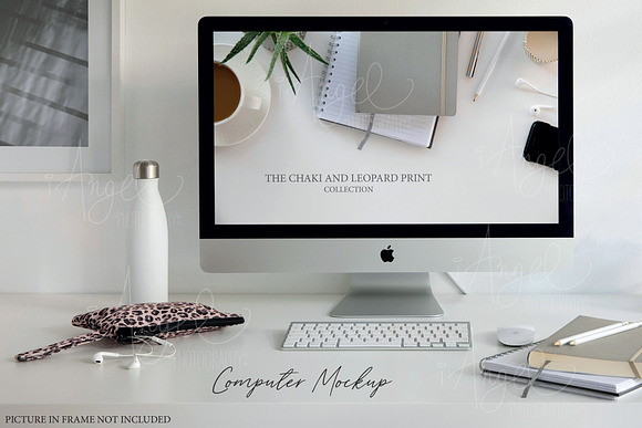 Cards, iMac and Frame Mockup bundle in Mockup Templates - product preview 1