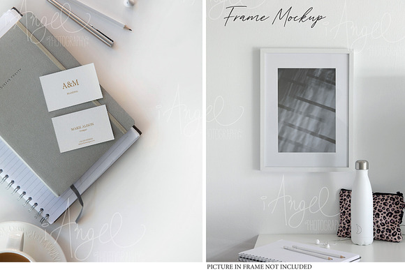 Cards, iMac and Frame Mockup bundle in Mockup Templates - product preview 3