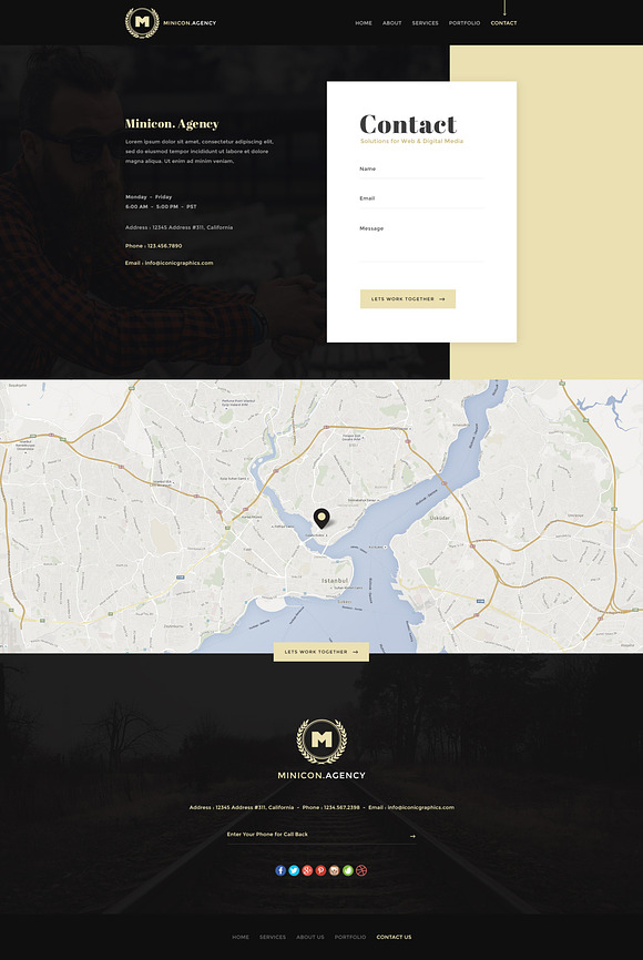 Minicon HTML and PSD Template in HTML/CSS Themes - product preview 5