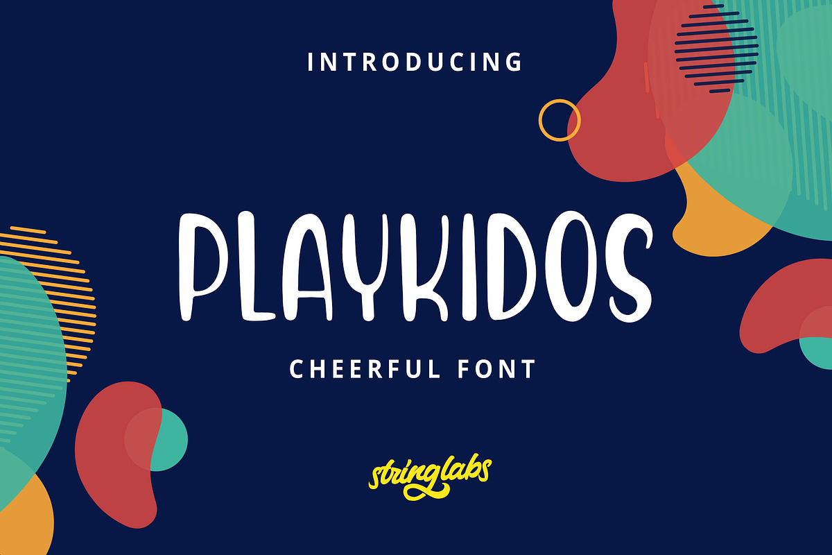 Playkidos - Playful Font in Display Fonts - product preview 8