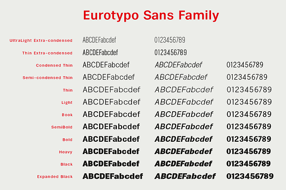 Eurotypo Sans in Sans-Serif Fonts - product preview 1