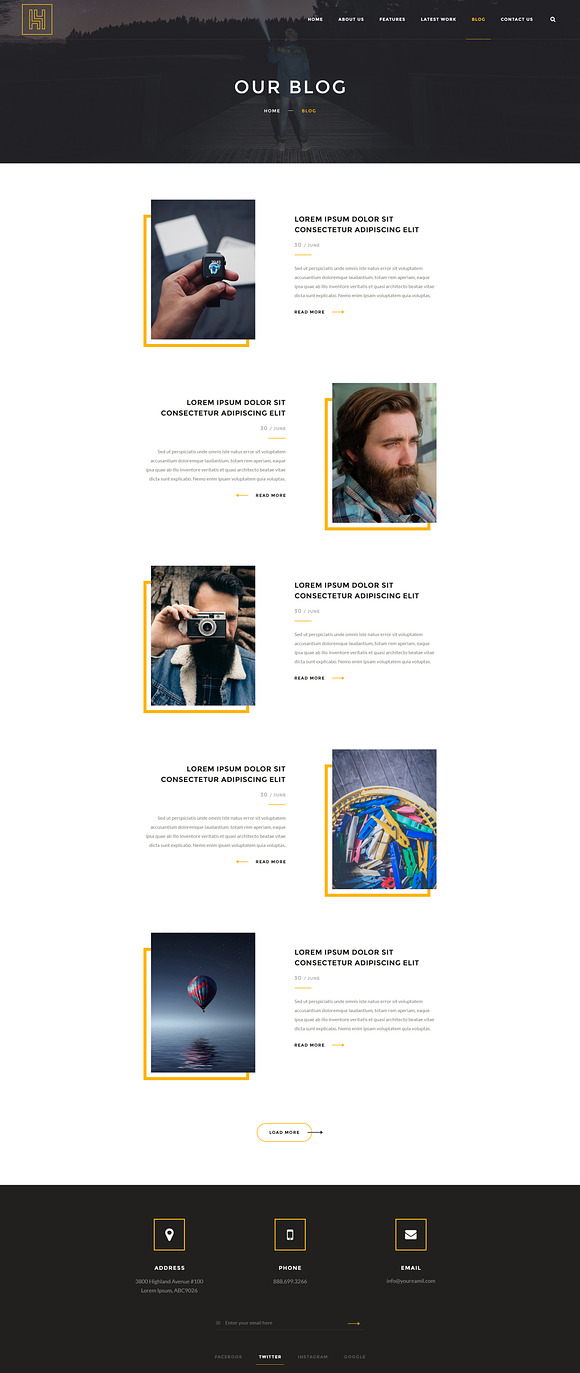 H4 Multipurpose HTML & PSD Template in HTML/CSS Themes - product preview 9