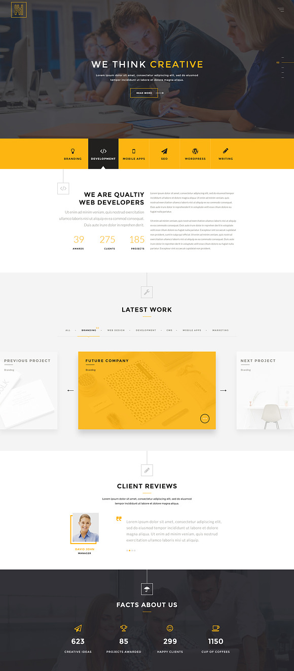 H4 Multipurpose HTML & PSD Template in HTML/CSS Themes - product preview 10