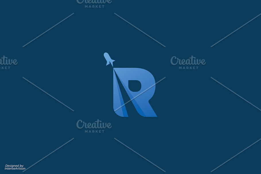 Rocketeer - R Letter Logo
