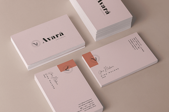 Brand Stationery Pack • Avarä in Stationery Templates - product preview 7