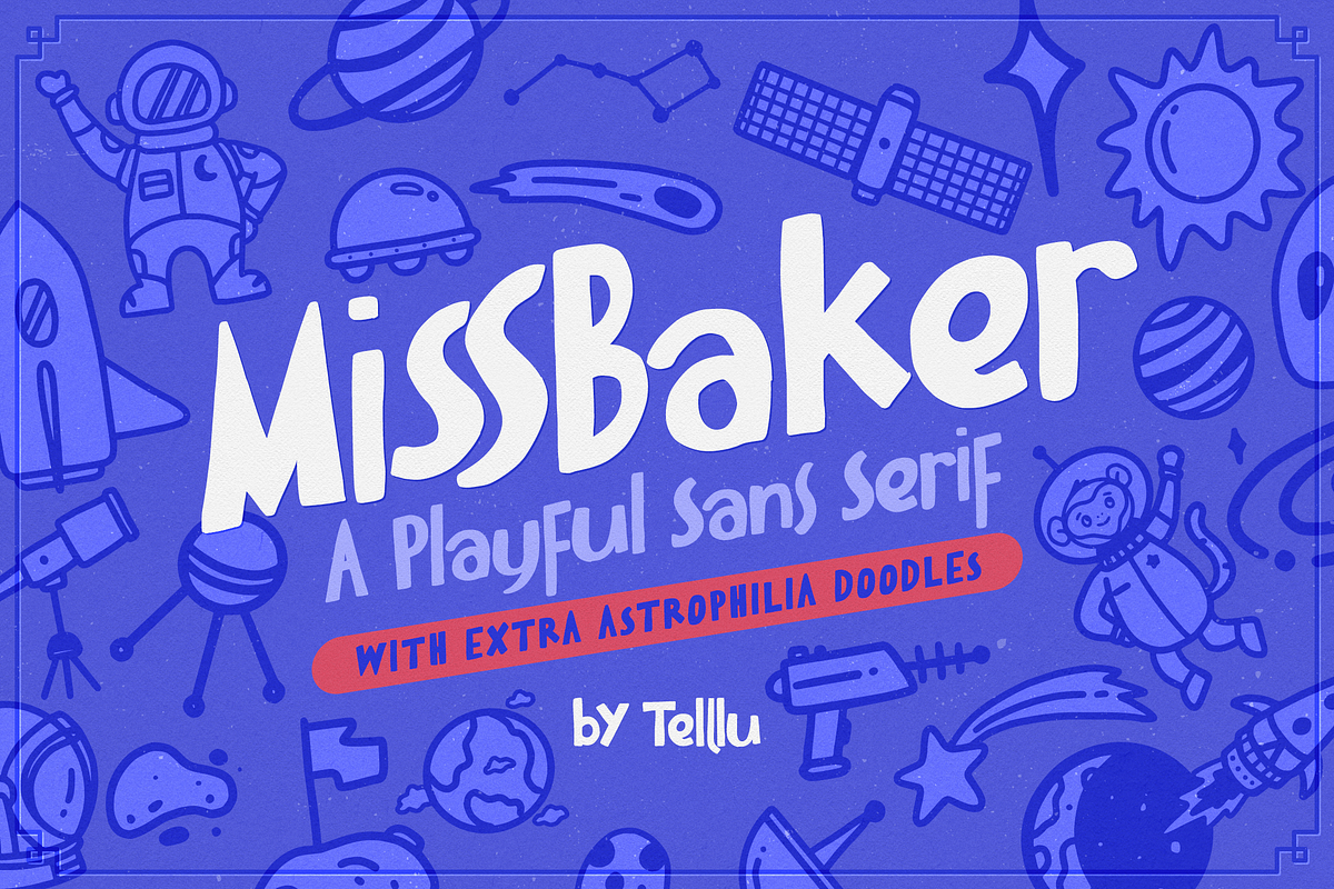 MissBaker in Sans-Serif Fonts - product preview 8