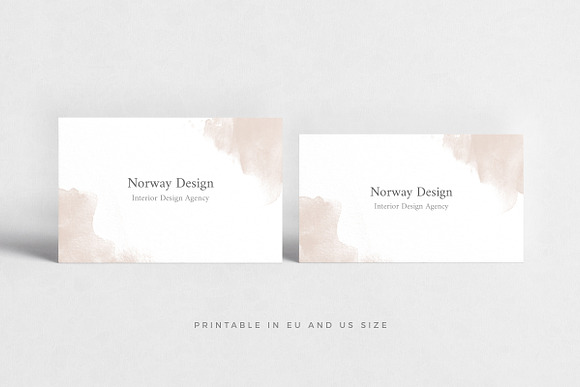Norway Business Cards in Business Card Templates - product preview 2