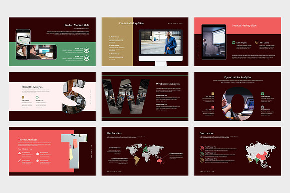 Xomio : Business Report Keynote in Keynote Templates - product preview 11