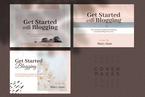 Creative Blogger Ebook Templates in Magazine Templates - product preview 4