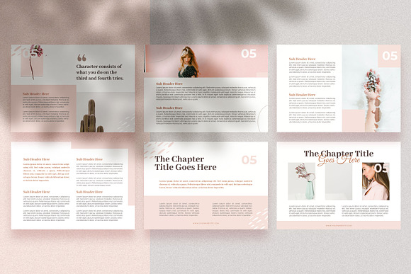 Creative Blogger Ebook Templates in Magazine Templates - product preview 6