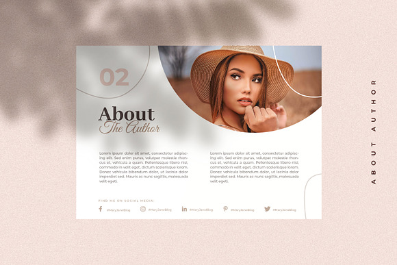 Creative Blogger Ebook Templates in Magazine Templates - product preview 8