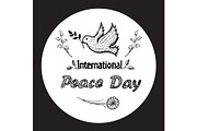 International Peace Day Vector