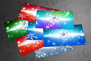 bokeh Christmas Snowflake background